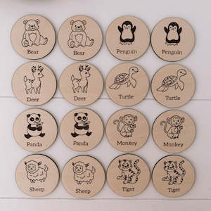 Laser engraving: Kids Memory Games