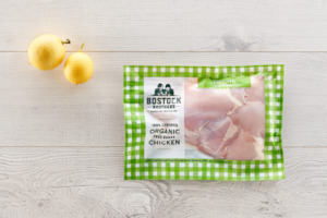 Bostock Brothers Organic Free Range Boneless Chicken Thighs