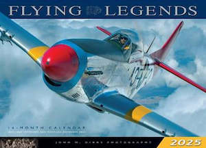 Flying Legends 2025 Calendar