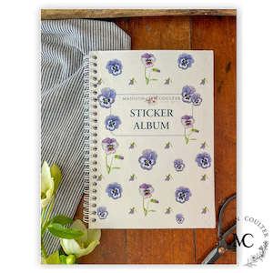 Madison Coulter Pansy Sticker Album