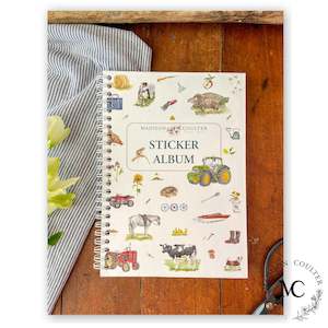 Madison Coulter Farming Life Sticker Album