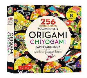 Origami Chiyogami Paper Book 256 Double-Sided Sheets