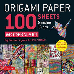 Books: Origami Paper Modern Art 15cm 100 Sheets