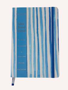 Blu-Hen Hampton Stripe Fabric-Bound Journal