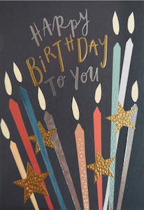 Books: Card: Twilight Birthday Candles