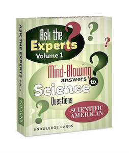 Ask the Experts Volume 1: Mind Blowing Answers to Science Card Game