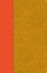 Holy Bible ESV Anglicized - Paisley Tan and Red