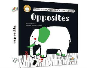 Black and White Books: Opposites - Board Book