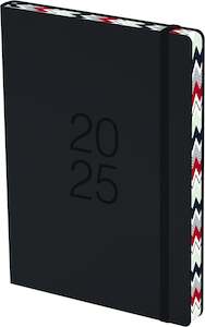 Collins Diary 2025 A51A Black Edge