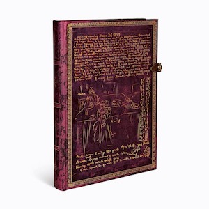 Paperblanks Bronte Sisters Hardcover Unlined Journal with Clasp