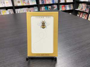 Notecards: Thank You: Bees x 10 Cards and Envelopes