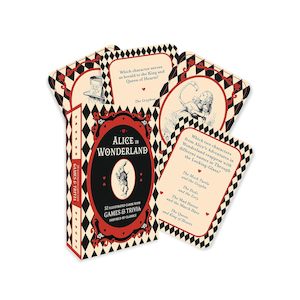 Alice in Wonderland Card Game and Trivia