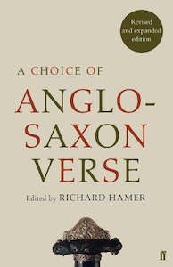 Books: A Choice of Anglo-Saxon Verse