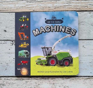 Books: On the Farm: Machines (Board Book)