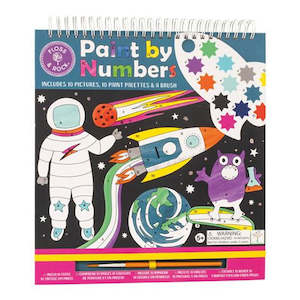 Books: Floss and Rock Space Paint By Numbers