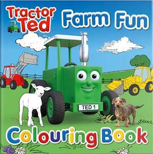 Tractor Ted Farm Fun Colouring Book