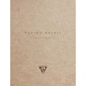 Books: Flying Spirit Sketch Book A5 Kraft