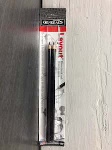 General's Layout Drawing Pencil Set of 2