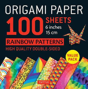 Origami Paper Rainbow 15cm 100 Sheets