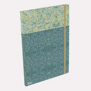 Books: William Morris Jasmine A4 Notebook