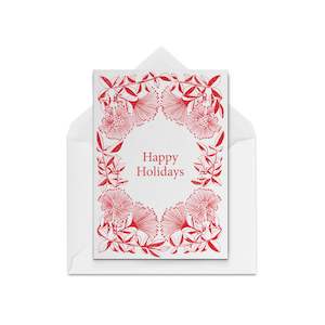 Greeting card: Happy Holidays