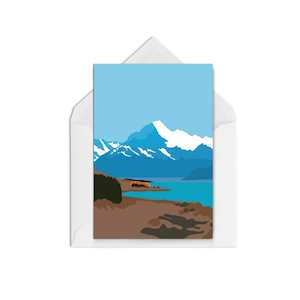 Greeting card: Mackenzie Country