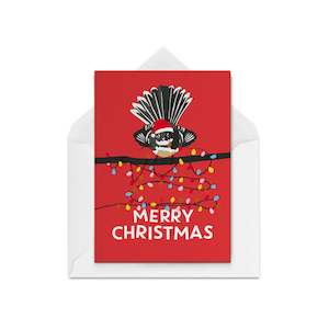 Fantail Lights Christmas Card