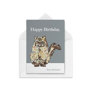 Greeting card: Grumpy Birthday