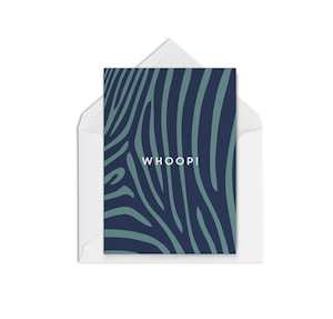 Greeting card: Whoop! Moss