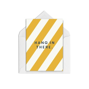 Greeting card: Hang in There