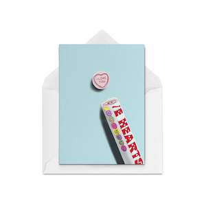 Greeting card: I Love You Sweets