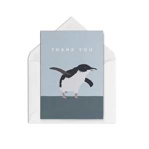 Greeting card: Thank You Penguin WS