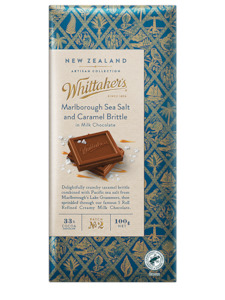 Whittakers Chocolate - Milk with Caramel Brittle