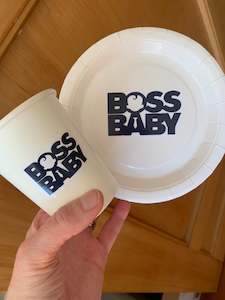 Boss Baby Tableware - Sale Pack Of 30