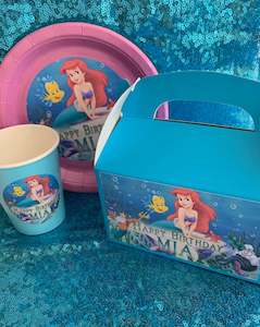 Internet only: THE LITTLE MERMAID PARTY PACK - CUSTOM ORDER HAYLEY