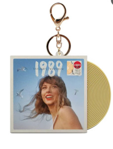 Taylor Swift Themed Key Rings - With Lp Design