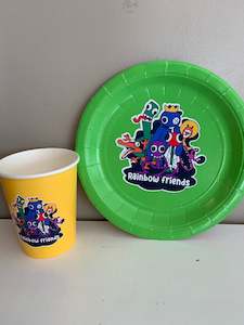 Internet only: RAINBOW FRIENDS PARTY SUPPLIES