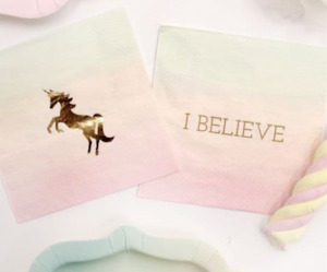 Pastel Unicorn Party Napkins