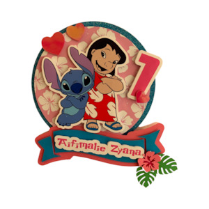 LILO & STITCH CAKE TOPPER