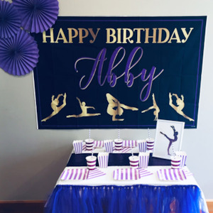 Internet only: GYMNASTICS STANDARD PERSONALISED PARTY BOX