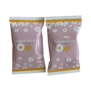 PINK DAISY CHIP OR POPCORN BAGS