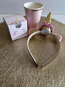 Mini Unicorn Gift Box Party Favour Set