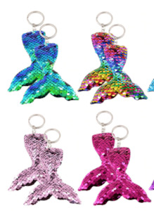 Mermaid Key Rings