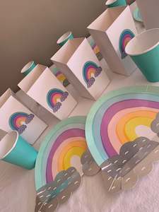 Pastel Rainbow Mini Party Box