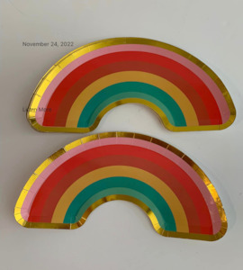 Rainbow Plates