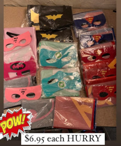 Superhero Capes And Masks