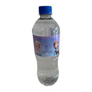 FROZEN PERSONALISED WATER LABELS