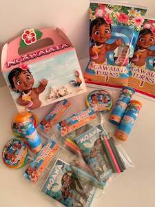 BABY MOANA PERSONALISED PARTY GOODIES