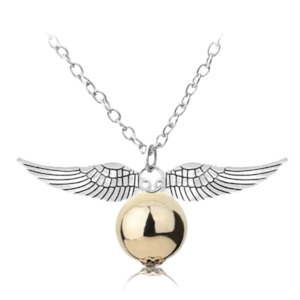 HARRY POTTER GOLDEN SNITCH NECKLACE