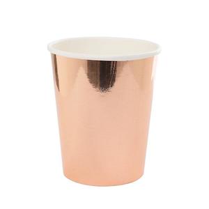 Rose Gold Cups 10pk